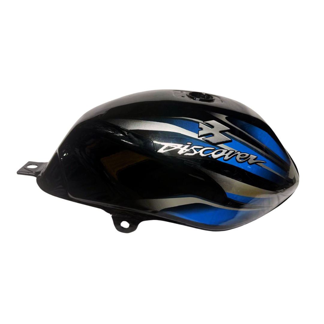 3-1-1.png BAJAJ DISCOVER 100 BLACK BLUE TANK - Image 1