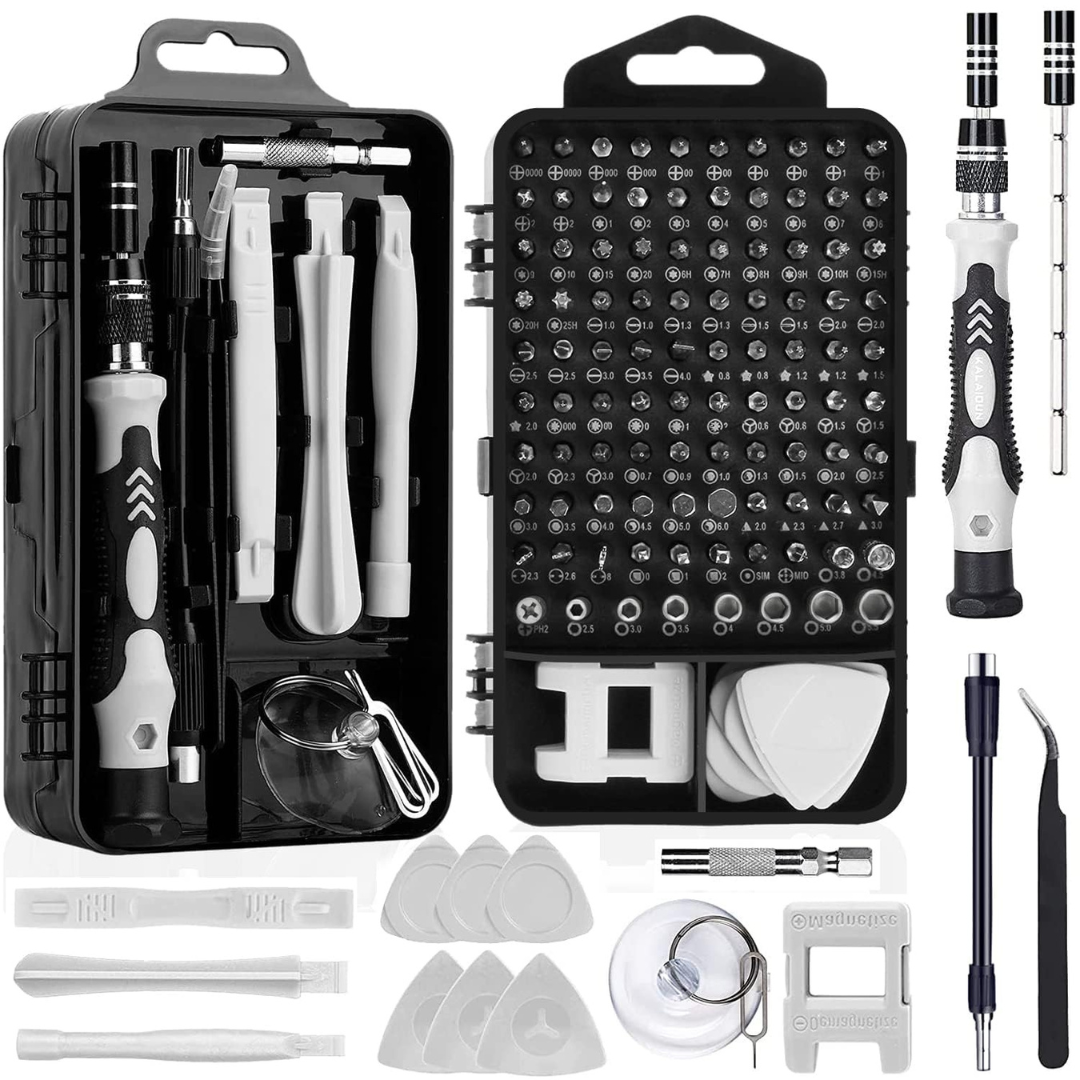 NEW1 (74) 115 in 1 Magnetic Precision Screwdriver Set - Image 1
