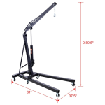 FOLDABLE HEVY DUTY ENGINE CRANE - Image 5