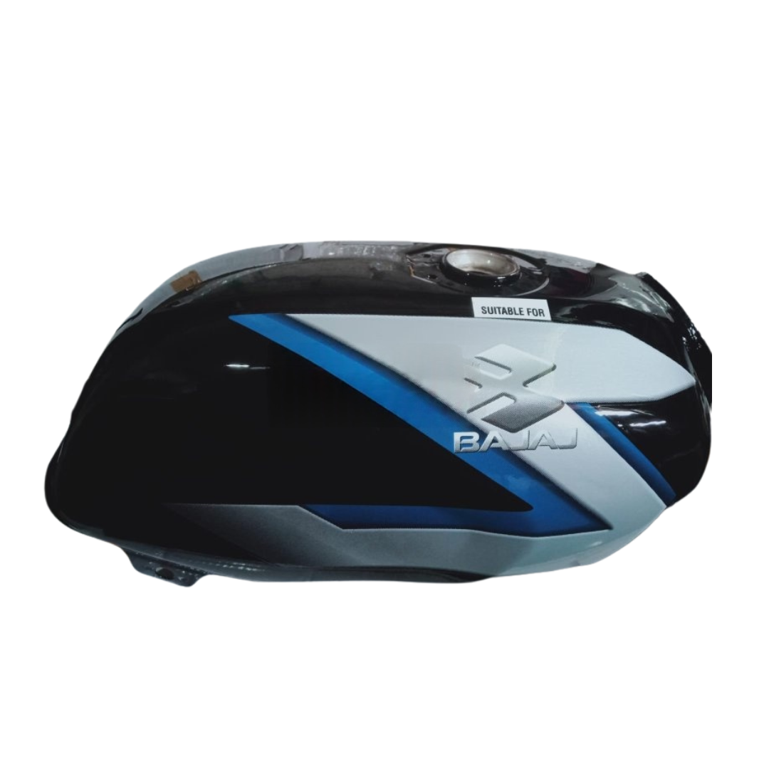 14.png BAJAJ CT 100 BLACK BLUE OLD TANK - Image 1